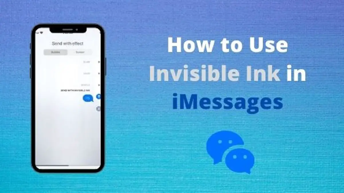 How to Use Invisible Ink ios
