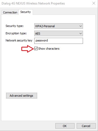 View wifi password windows