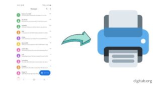 How to Print Text Messages from Android Device