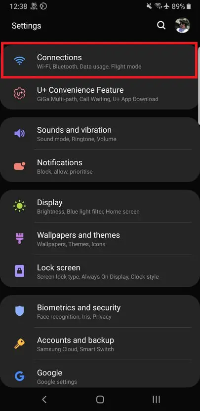 Android Settings