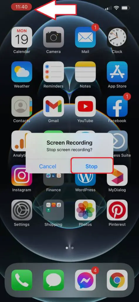 How to Screen record on iPhone with sound