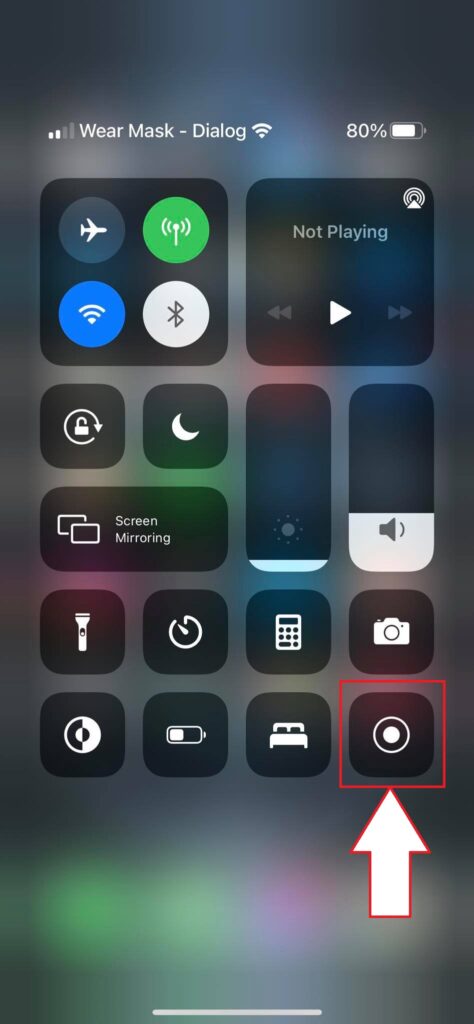 how to screen record on iphone 12