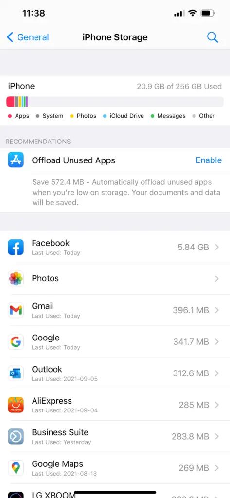 delete app data iphone