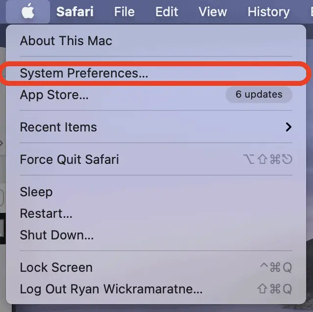 ENABLE DARK MODE MAC