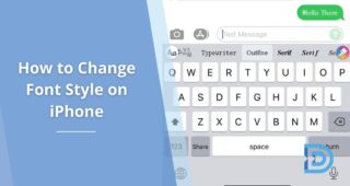 How to Change Font Style on iPhone