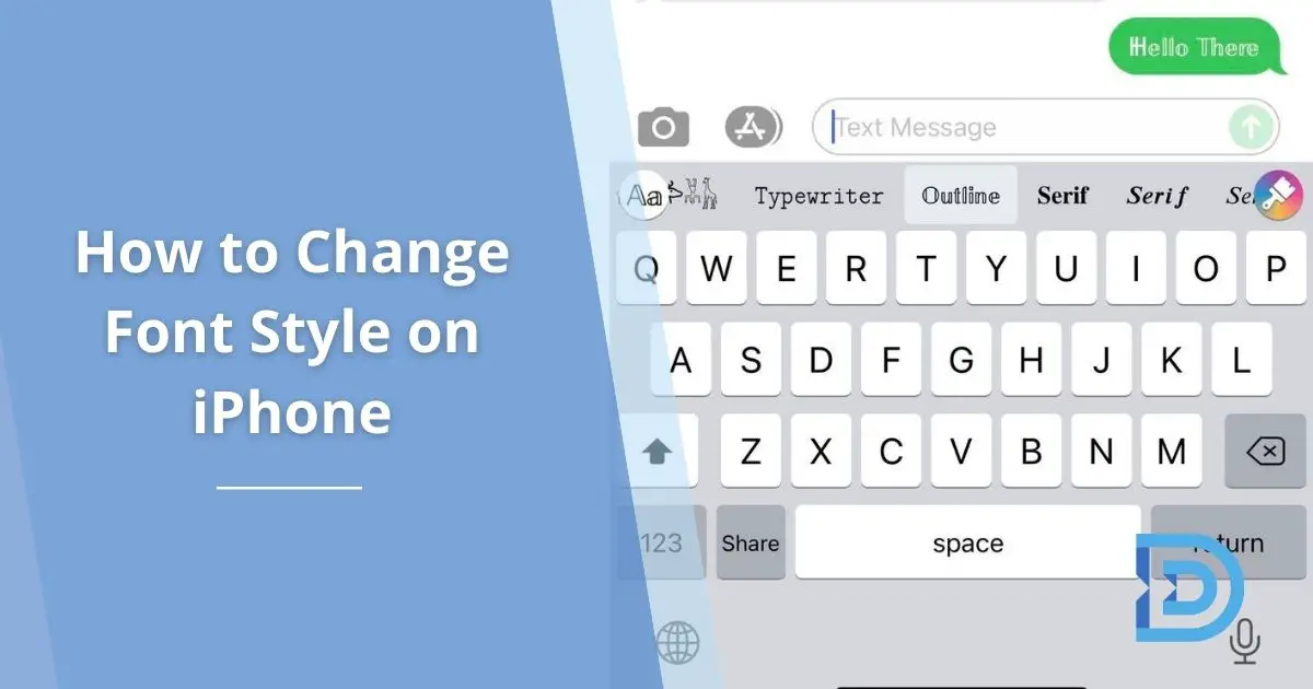 How to Change Font Style on iPhone