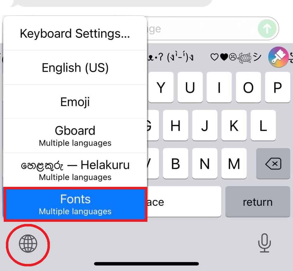 change font styles on iPhone for documents and messages (4)