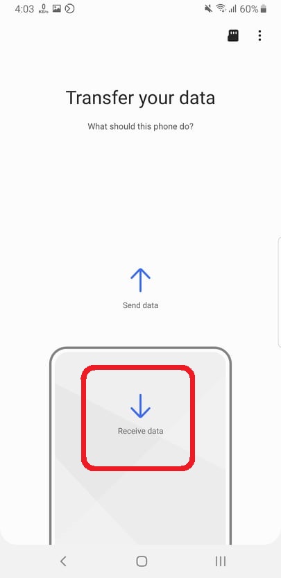 import iphone data in to samsung phone