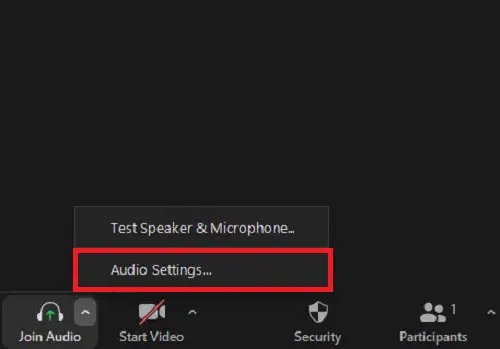 mute Zoom audio without muting - Mac