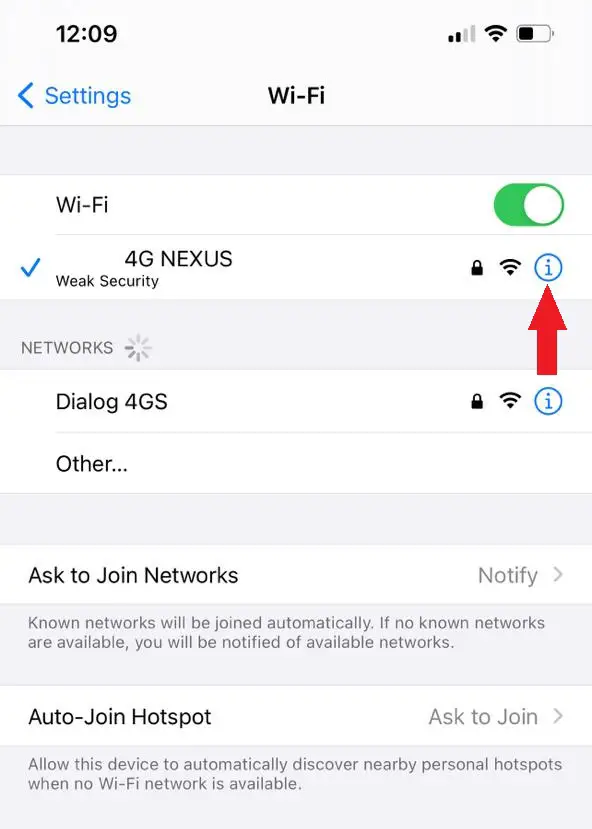 view saved Wi-Fi passwords on iPhone using router settings (3)