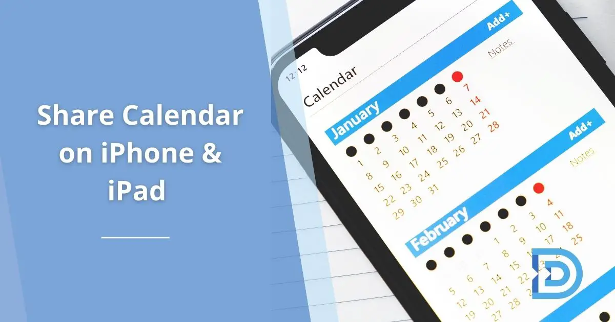 How to Share Calendar on Your iPhone iPad