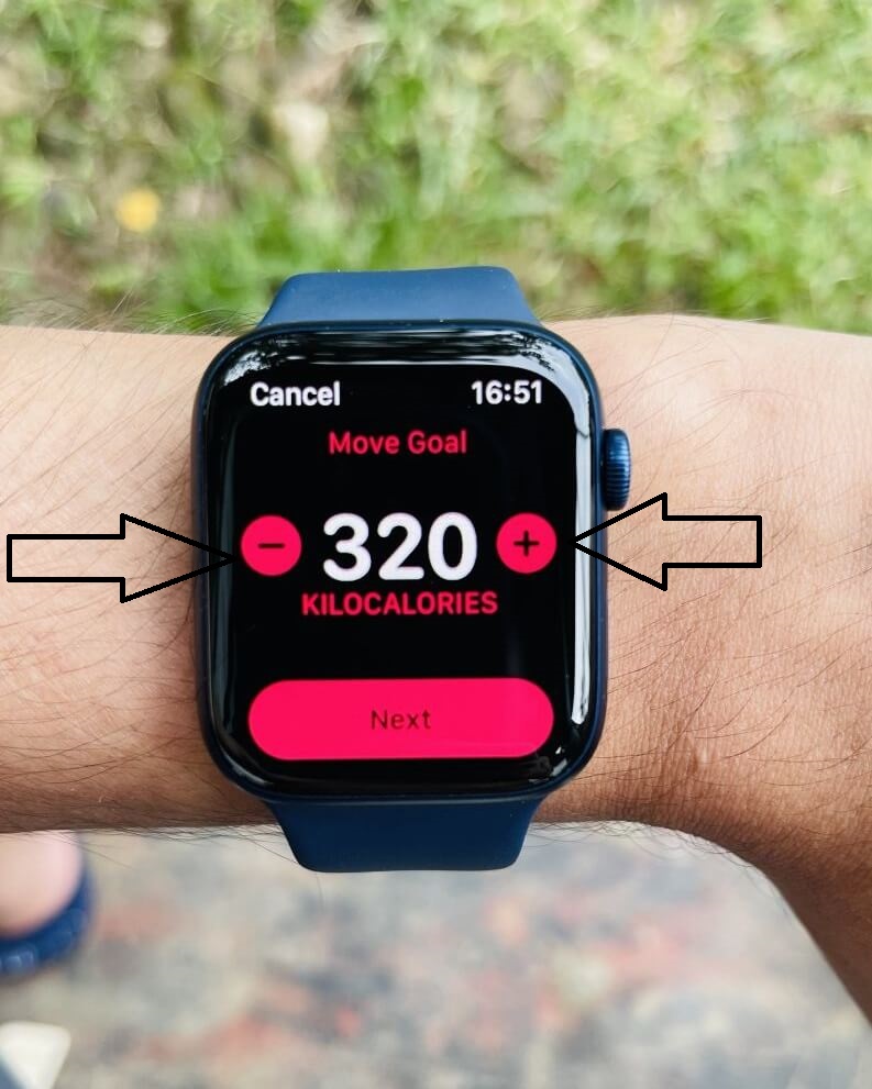 How to change calorie goal on Apple watch (3)