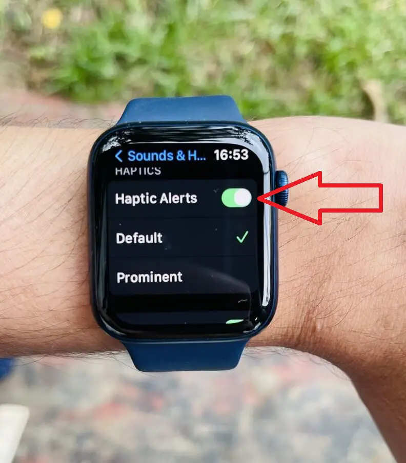 How to make the Apple watch vibrate