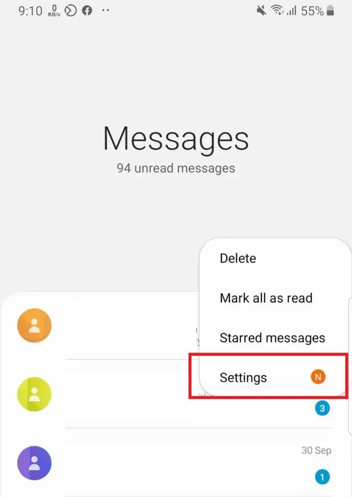 turn off read receipts on Android (2)
