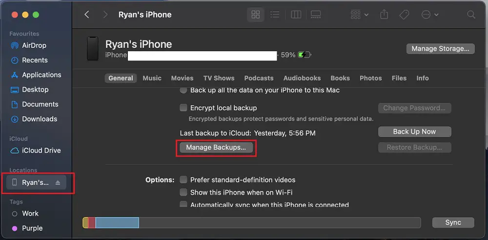 How to Backup iPhone to External Hard Drive