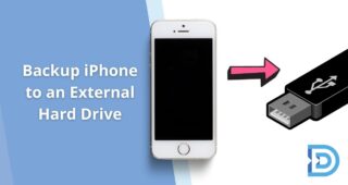 How to Backup iPhone to an External Hard Drive