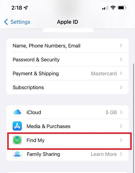 How to Add AirPods to Find My App on iPhone (3)