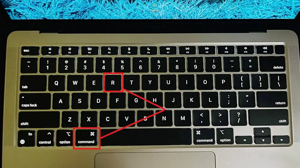 Mac in Recovery Mode keyboard shortcut