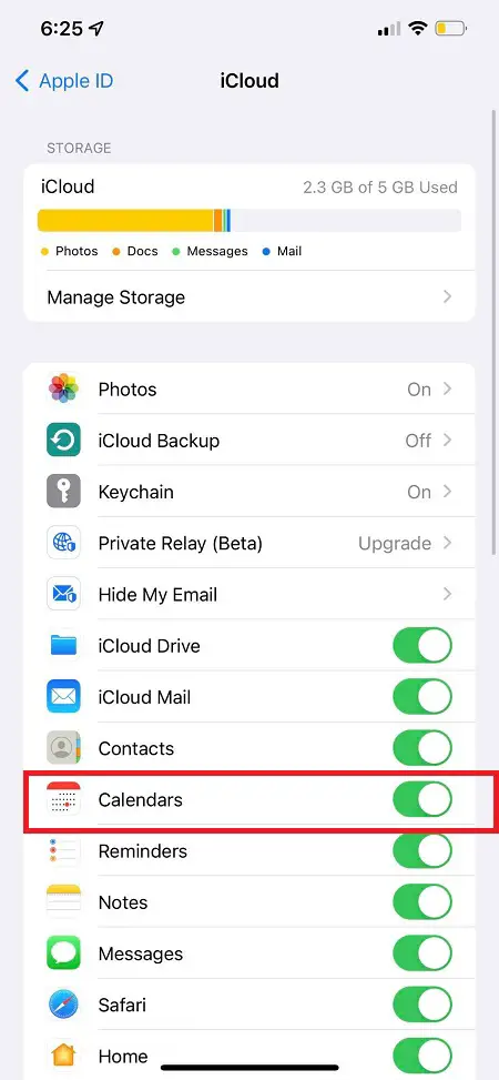 sync calendar appointments between your Outlook calendar and your iOS device using iCloud