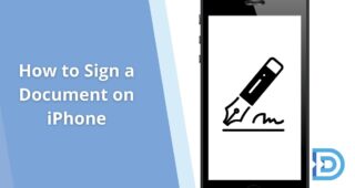 How to Sign a Document on iPhone