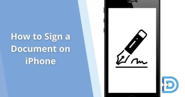 How to Sign a Document on iPhone