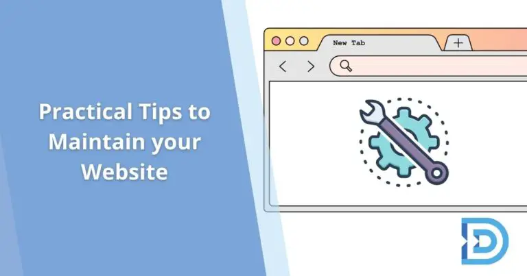 Practical Tips to Maintain your Website