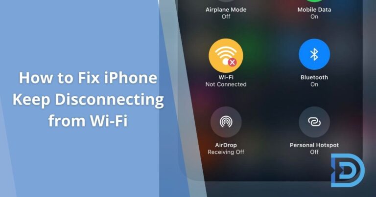 How to Fix iPhone Keep Disconnecting from Wi-Fi