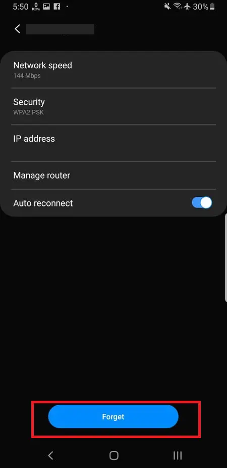 fix Wi-Fi Not Turning on Samsung